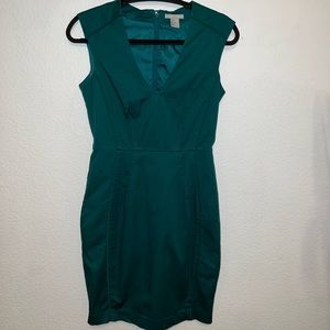 H&M green dress size 6